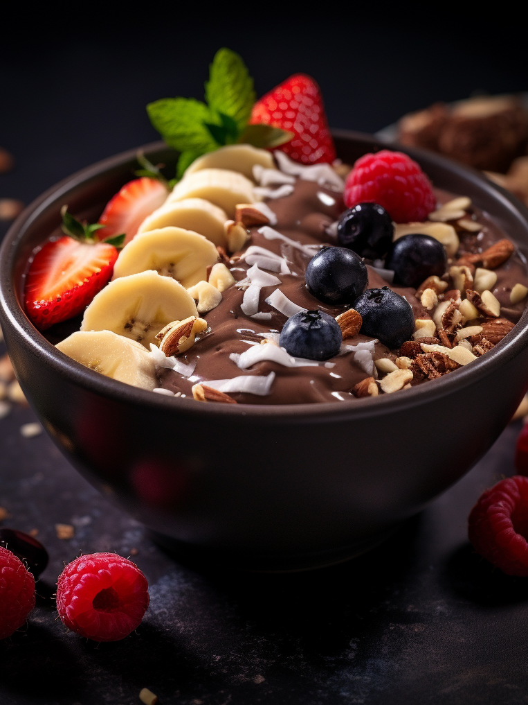 Schoko Smoothie Bowl