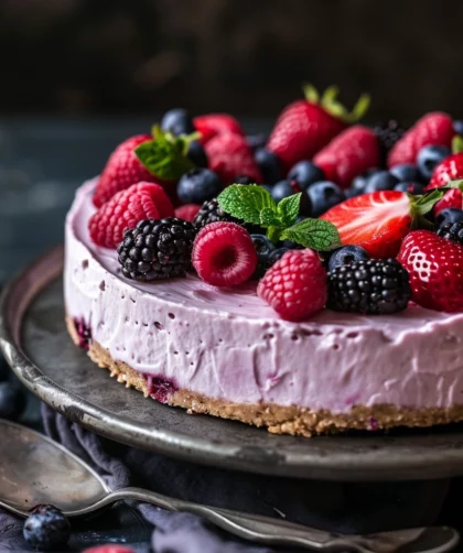 Beeren-Cheesecake