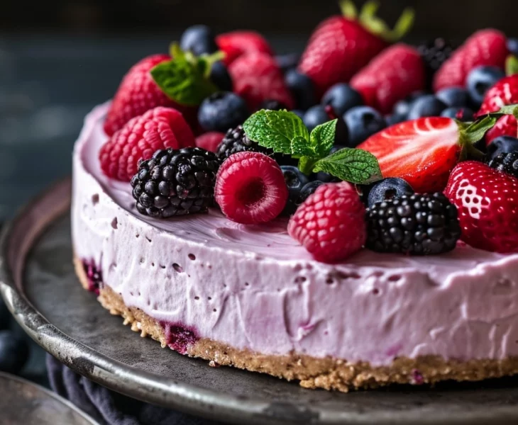 Beeren-Cheesecake