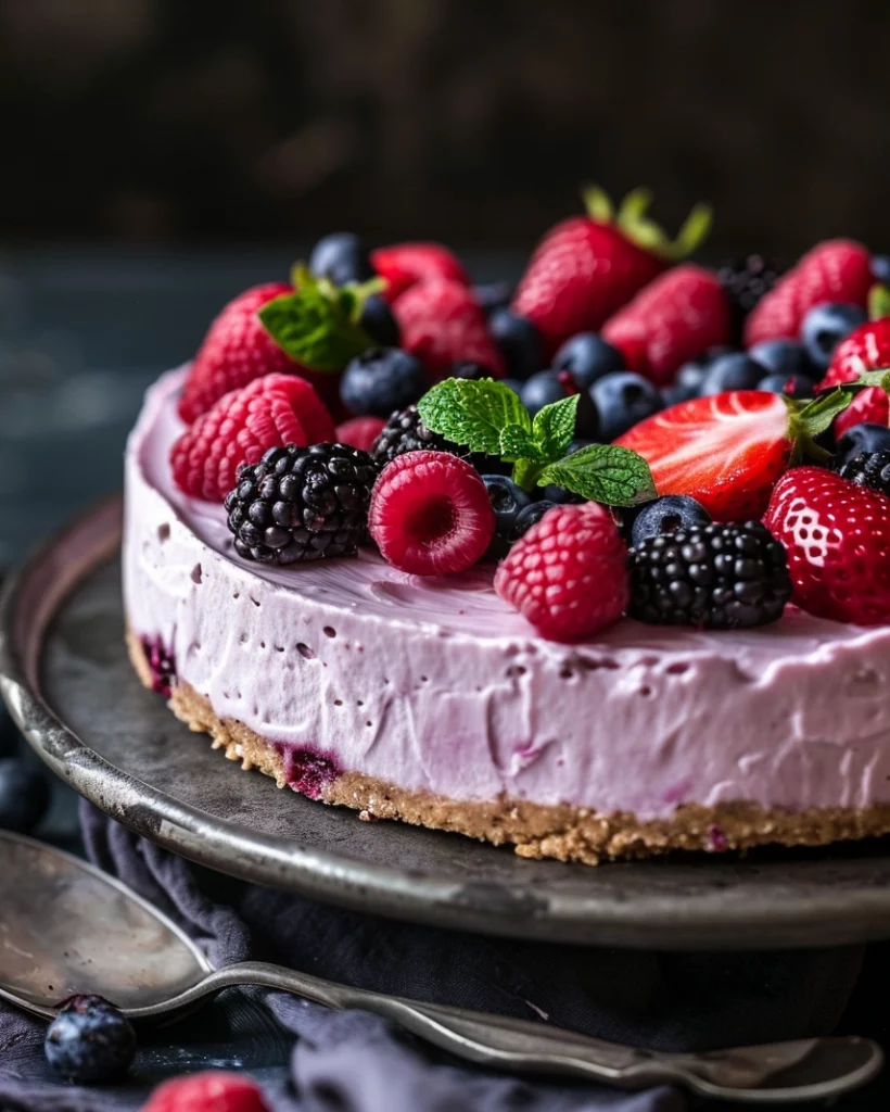 Beeren-Cheesecake