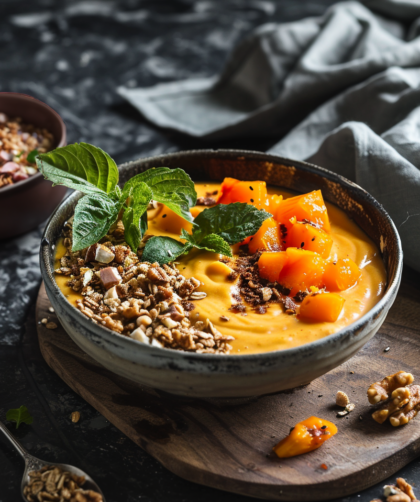 Kaki Smoothie Bowl