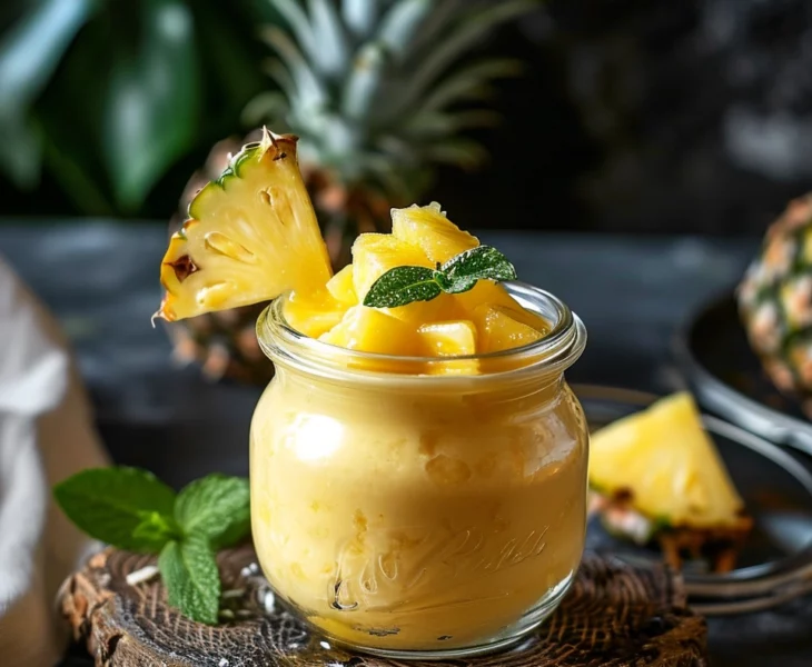 Pina Colada Pudding