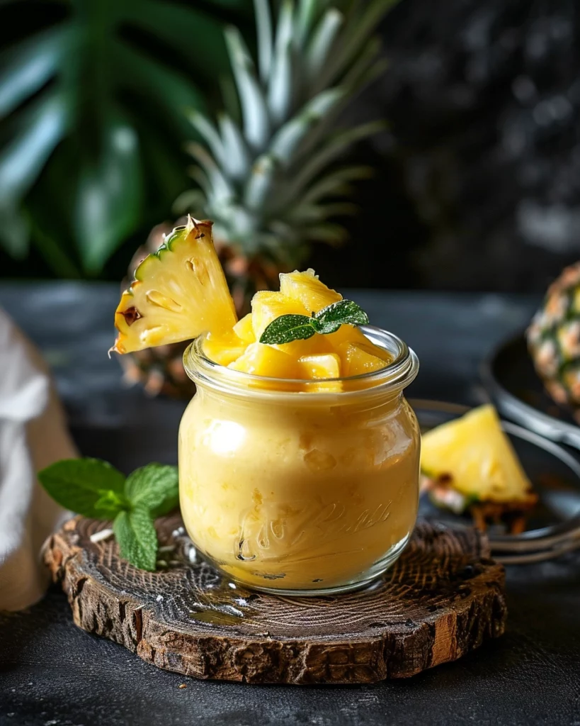 Pina Colada Pudding