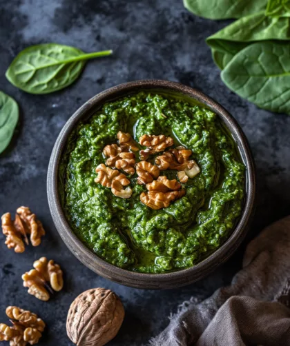 Spinat-Walnuss-Pesto