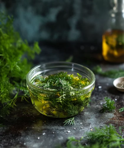 Zitronen-Dill-Dressing