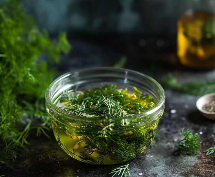 Zitronen-Dill-Dressing