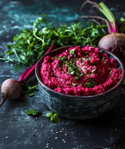 Rote Beete Hummus