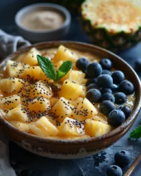 Ananas Smoothie Bowl