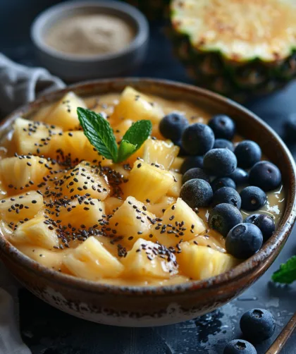 Ananas Smoothie Bowl