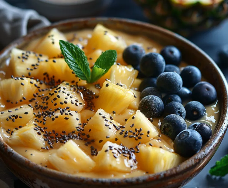 Ananas Smoothie Bowl