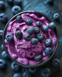 Blaubeer Nicecream