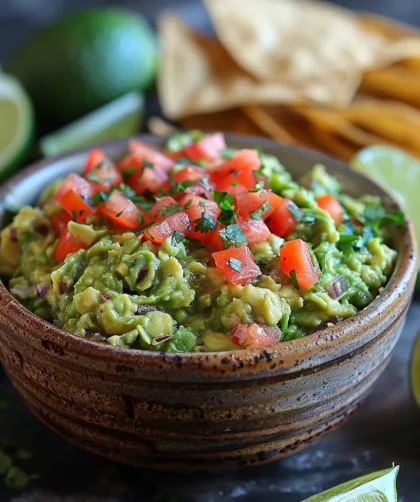 Guacamole: Cremiger Avocado-Knoblauch-Dip