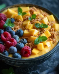 Mango Smoothie Bowl