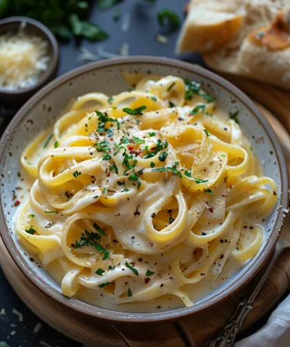 Nudeln Alfredo