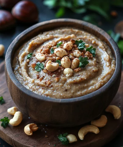 Maronen-Cashew-Aufstrich – Ein cremiger Genuss