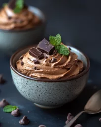 vegane Mousse au Chocolat mit Avocado