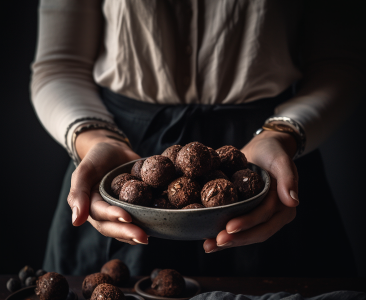 Nussfreie Bliss Balls