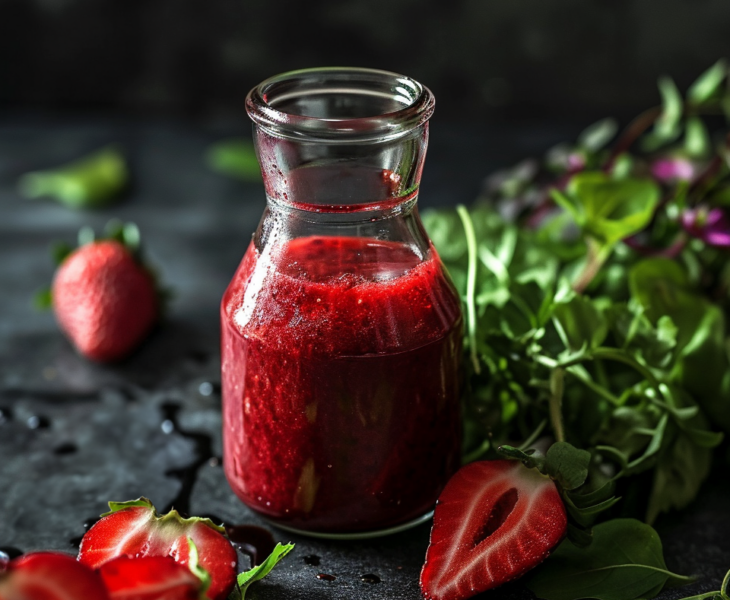 Erdbeer-Balsamico-Dressing