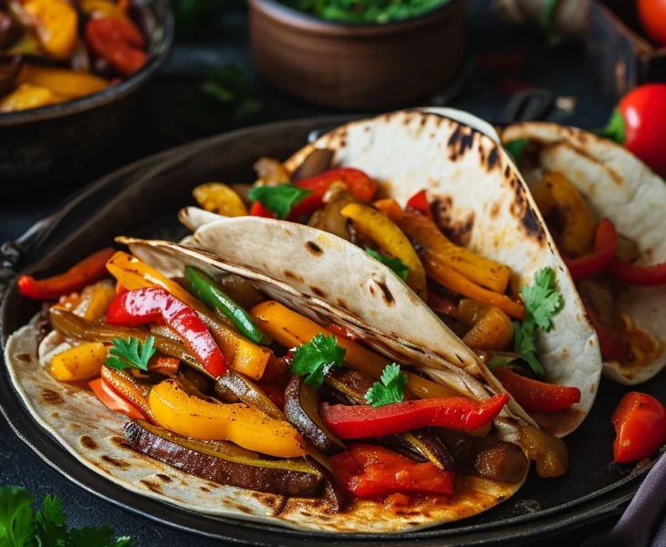 Gemüse-Fajitas