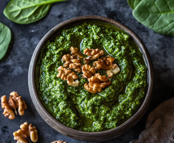 Spinat-Walnuss-Pesto