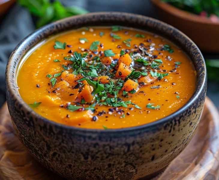 Karotten-Ingwer-Suppe