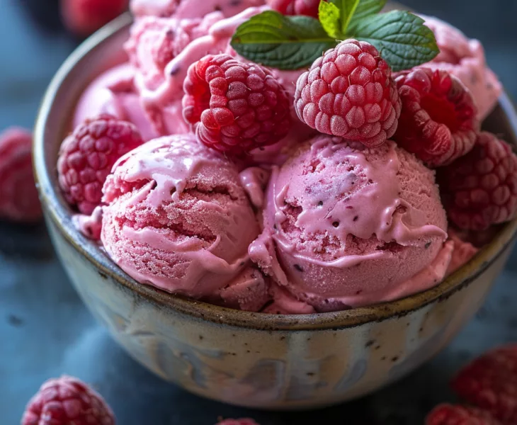 Himbeer Nicecream