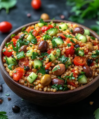 Mediterraner Couscous-Salat