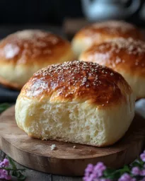 Fluffige vegane Osterbrötchen