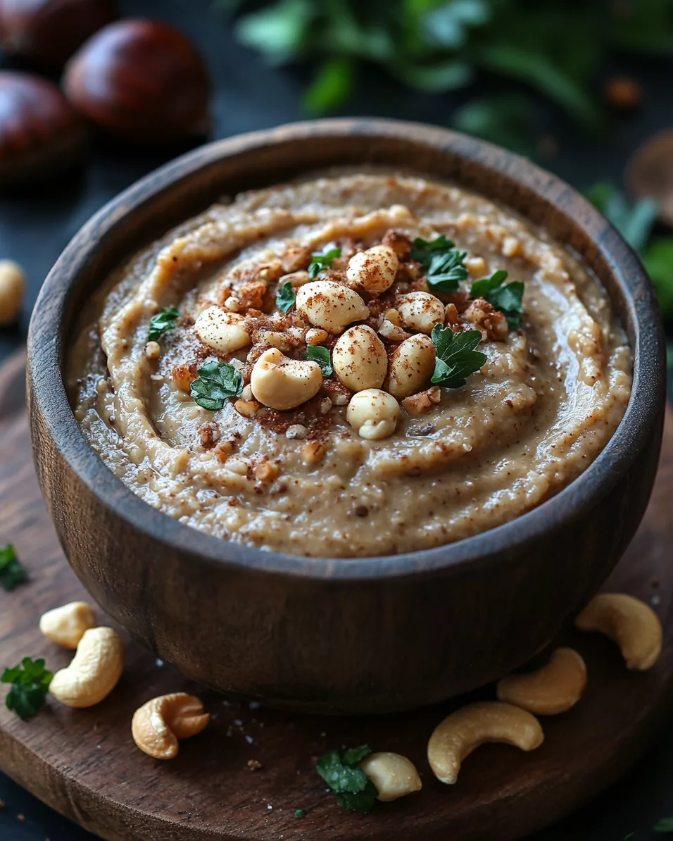 Chestnut-Cashew Spread – A Creamy Delight * go nut