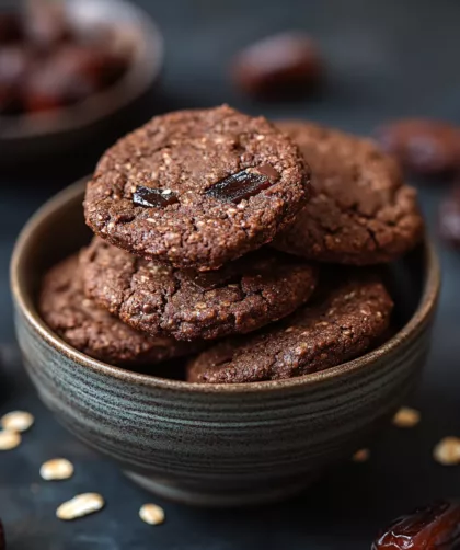 Chocolate-Date Cookies