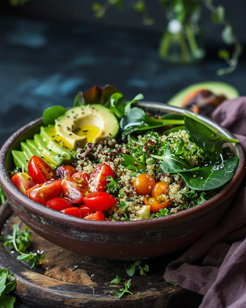 Fresh, Healthy, and Full of Flavor: Avocado-Quinoa Salad * go nut