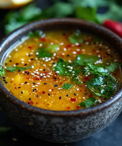 orange-sesame dressing