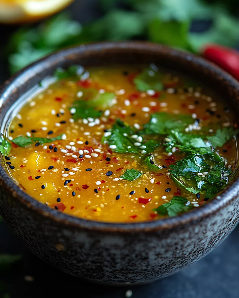 Orange-Sesame Dressing – The Perfect Mix of Freshness and Exotic Flavor * go nut
