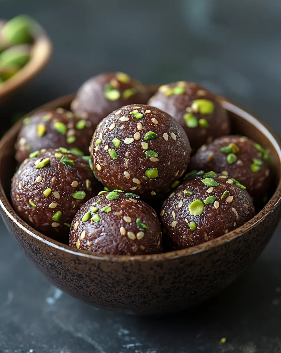 Pistachio Bliss Balls – The Perfect Healthy Snack * go nut