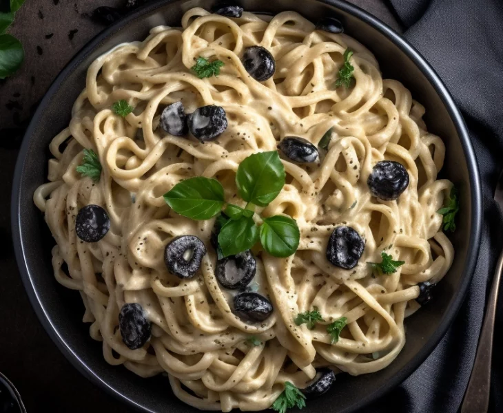 Creamy Vegan Pasta Alfredo