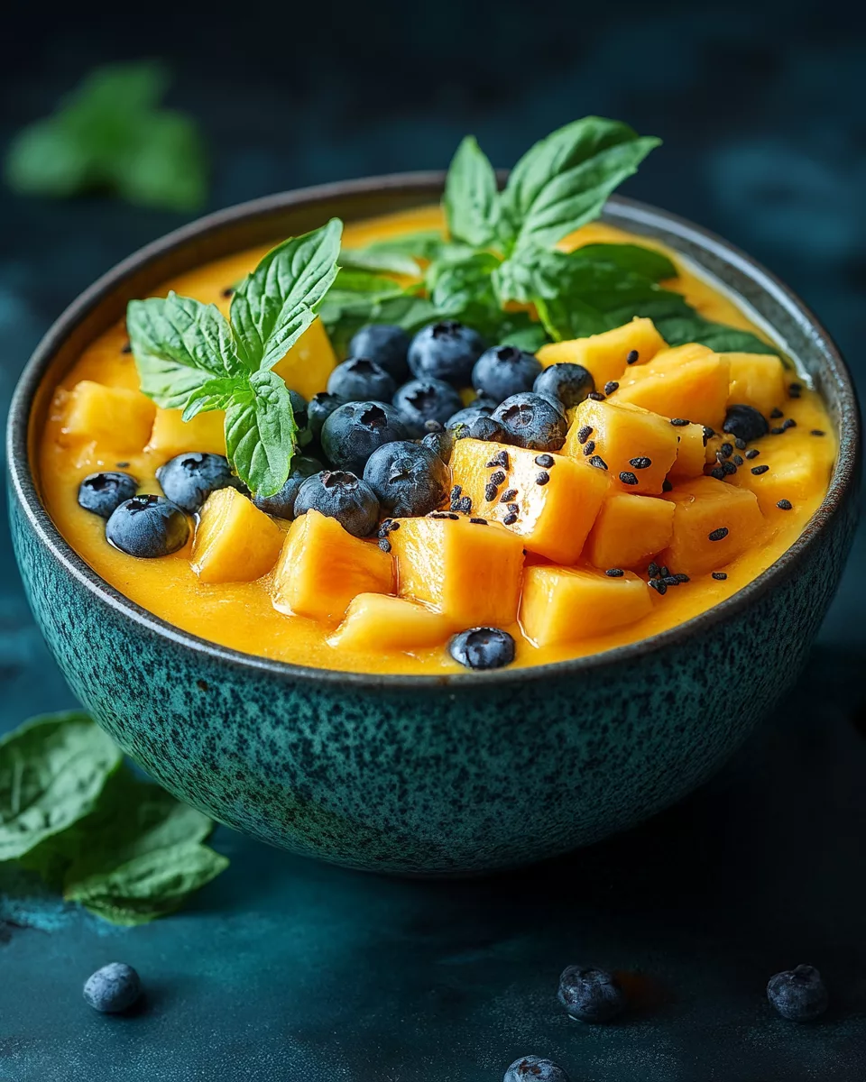 Papaya Smoothie Bowl – A Tropical Start to Your Day * go nut