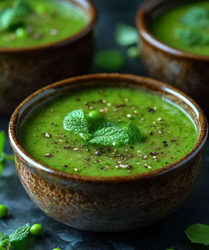 Pea and Mint Soup