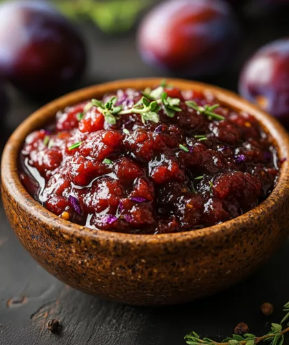 Plum BBQ sauce