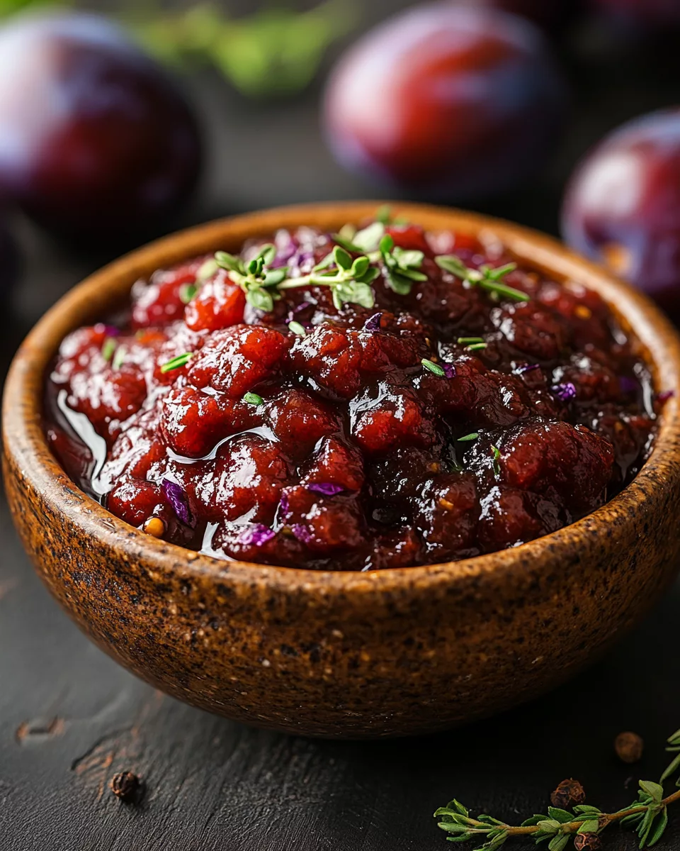 Plum BBQ Sauce – Fruity, Smoky, and Perfect for Your Next BBQ Party * go nut