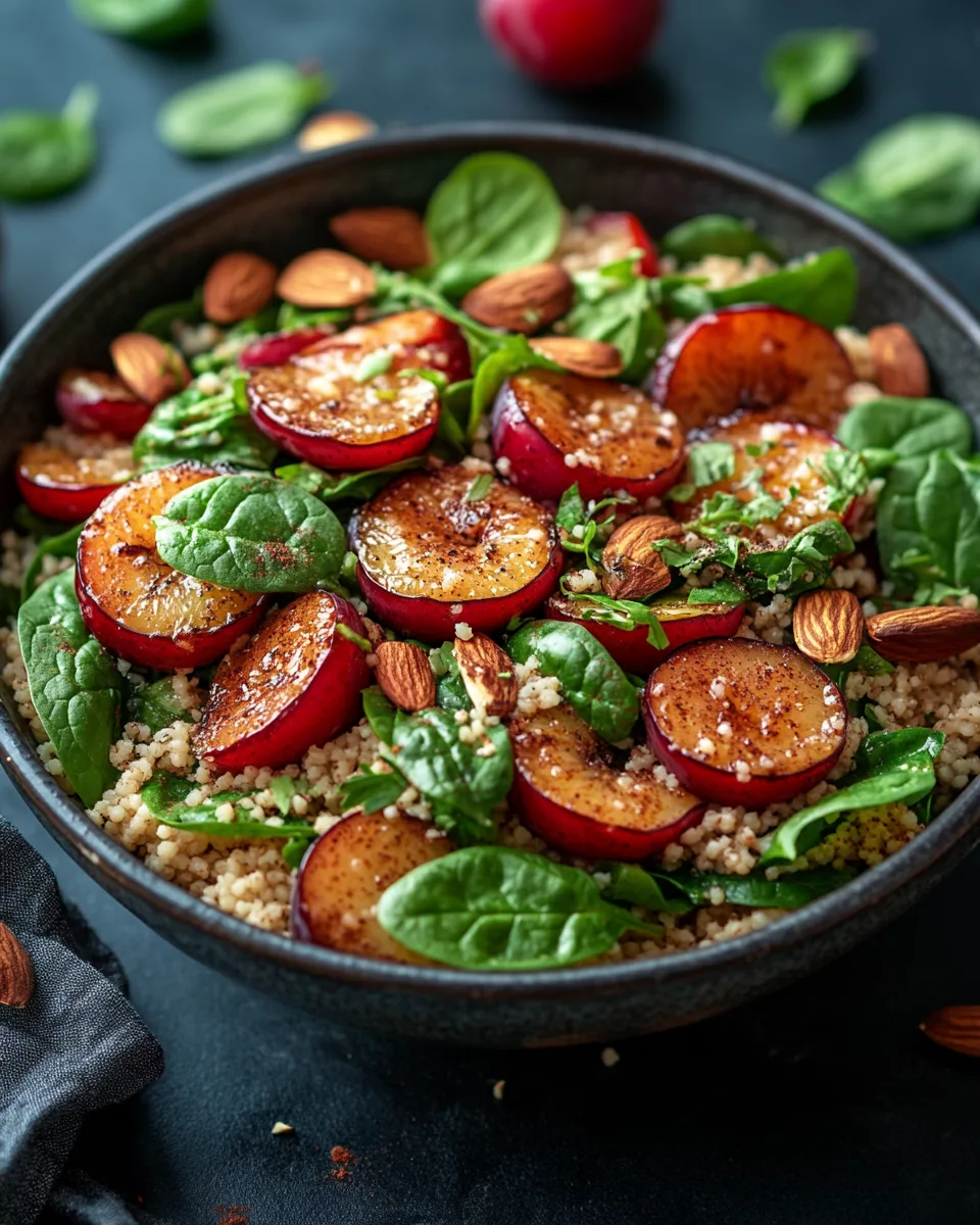 Plum Couscous Bowl – A Taste of Autumn in a Bowl * go nut