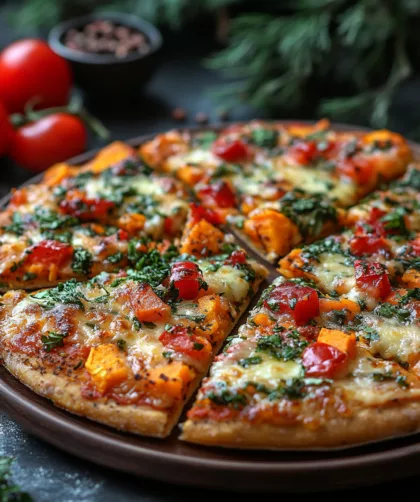 Sweet Potato Pizza